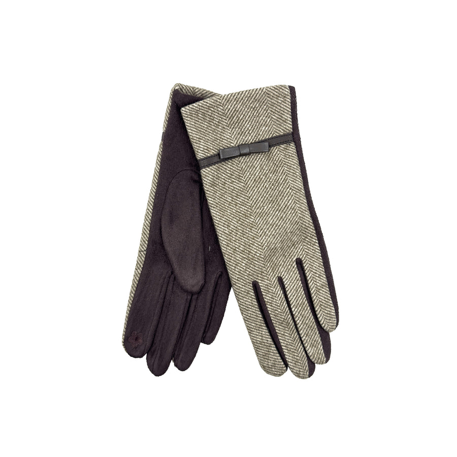 Ladies Heritage Herringbone Gloves