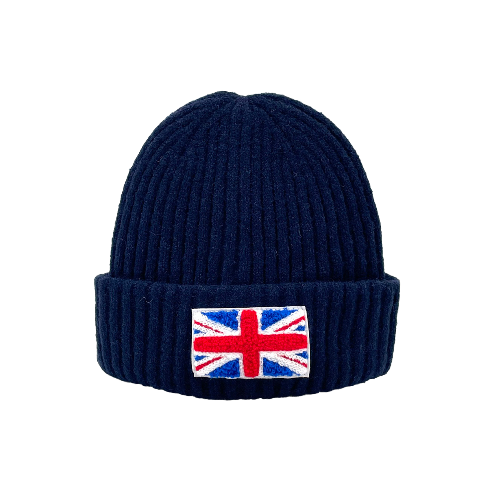 Vintage Union Jack Design Beanie Pre-owned Vintage Union Jack Uk