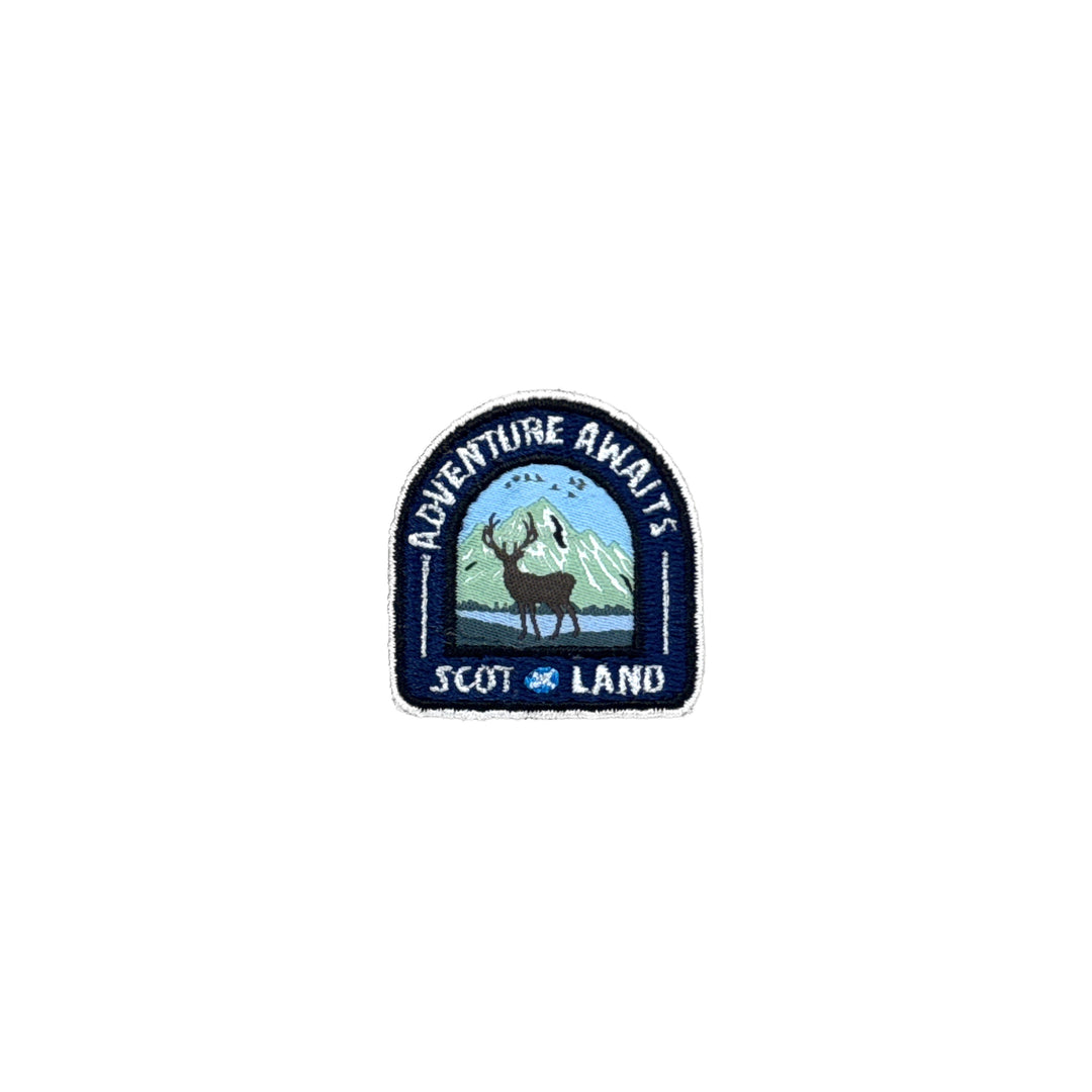 Big Country Adventure Awaits Scotland Patch Front View