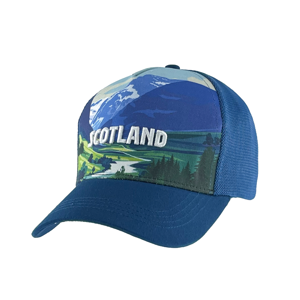 Scotland Mesh Trucker Cap – Heritage Traditions