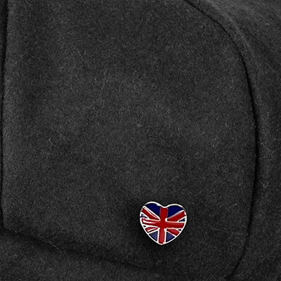 Black Union Jack Lining