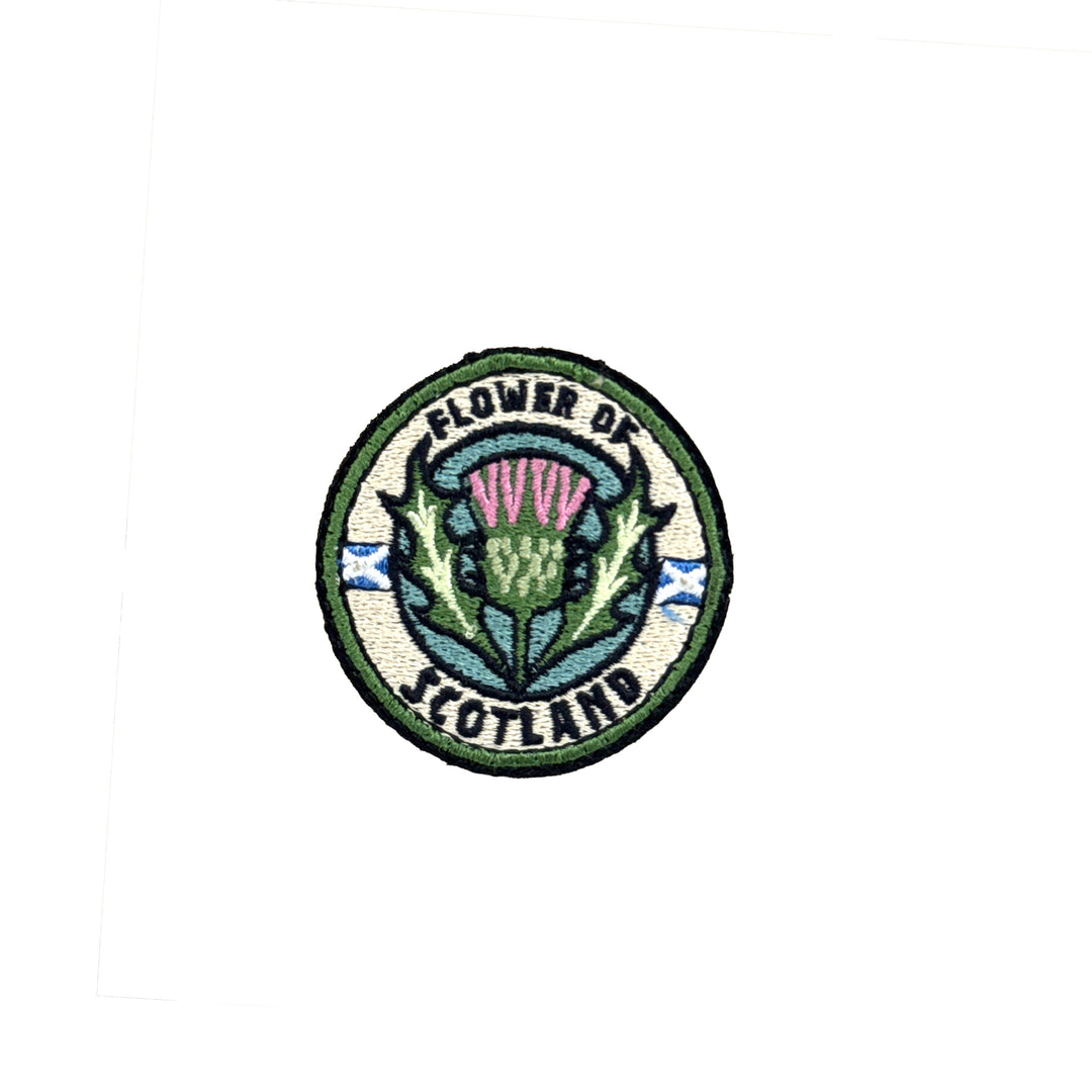 Big Country Flower of Scotland Patch Front View