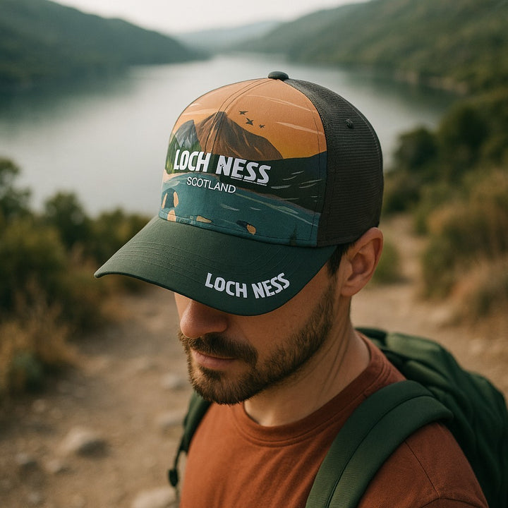 Loch Ness Mesh Trucker Cap