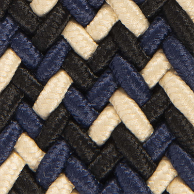 Navy Black Cream Mix