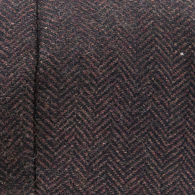 Oxblood Herringbone
