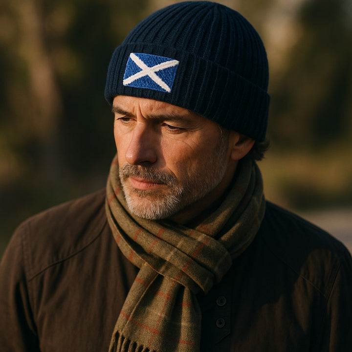 Saltire Beanie Hat