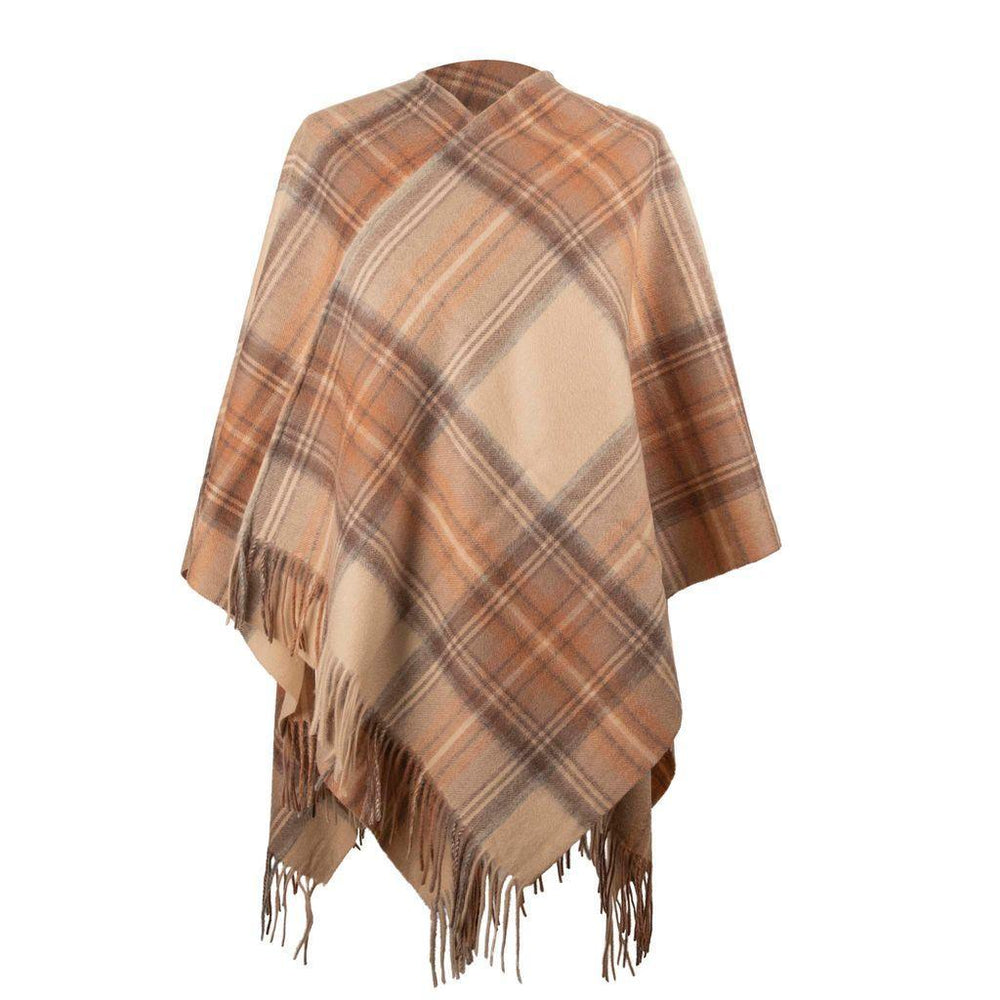 Pure Wool Tartan Serape 