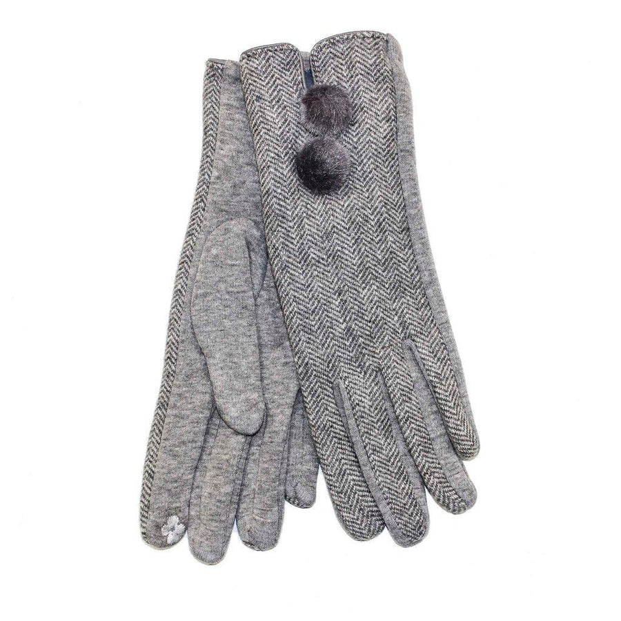 Women's Herringbone Gloves at Heritage Traditions - Stay Warm in Style