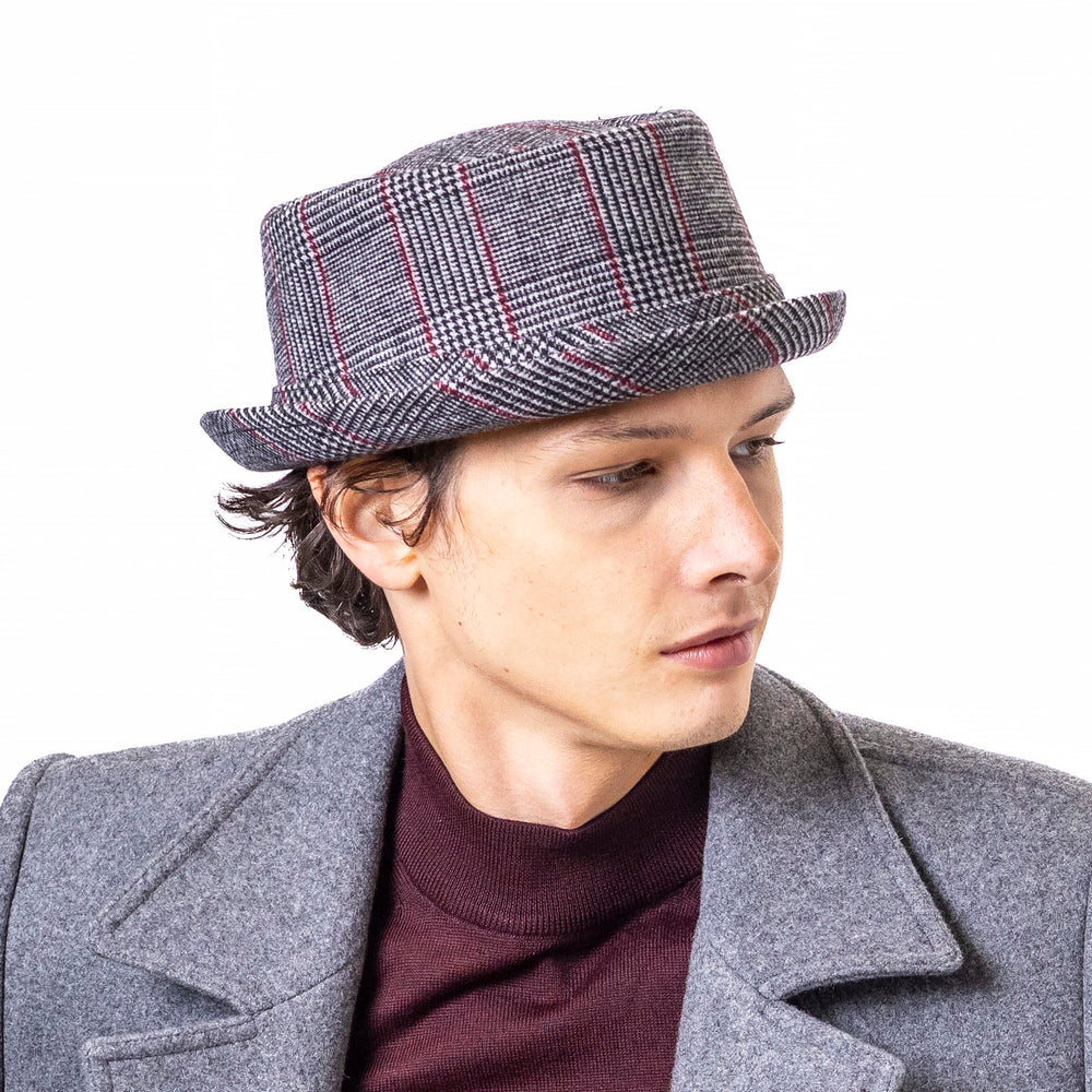 Doyle Tweed Pork Pie Hat 