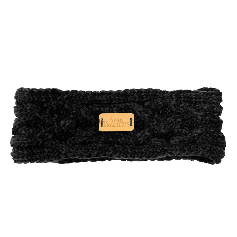 Aran Cable Knit Headband Stay Warm & Stylish with Aran Cable Knit Headband