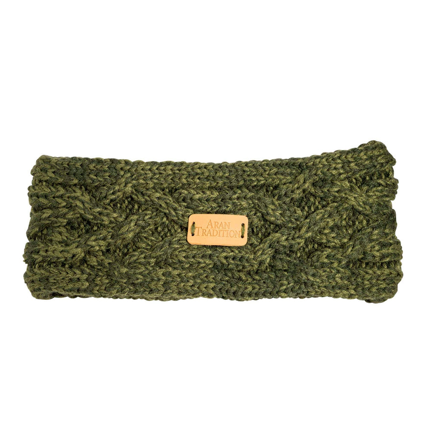 Aran Cable Knit Headband Stay Warm & Stylish with Aran Cable Knit Headband