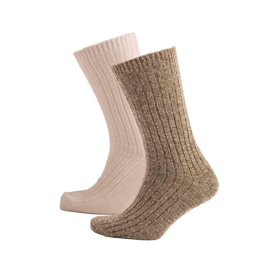 Merino Mix Walking Sock - 2 Pack | Warm & Durable Outdoor Socks