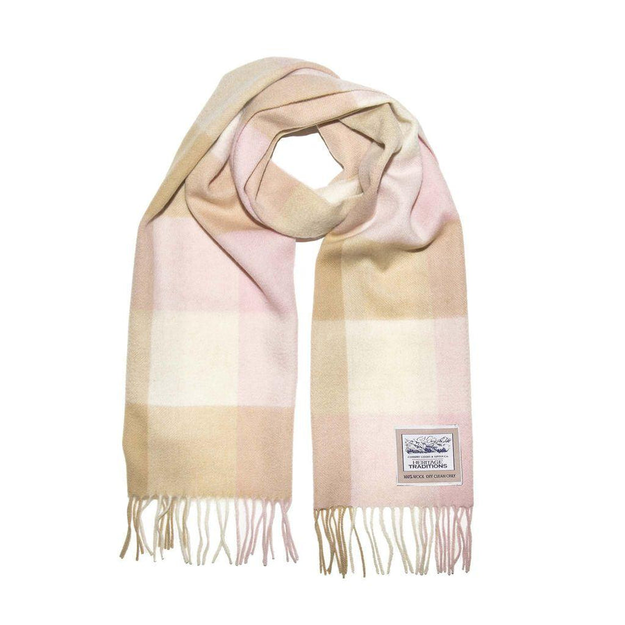 Heritage Traditions 100% Pure Wool Tartan Scarves Shawls and Wraps