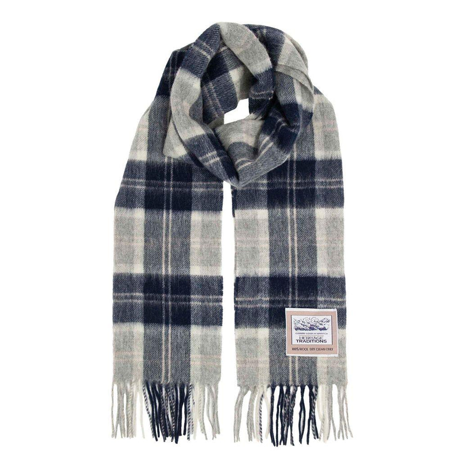 Heritage Traditions 100% Pure Wool Tartan Scarves Shawls and Wraps