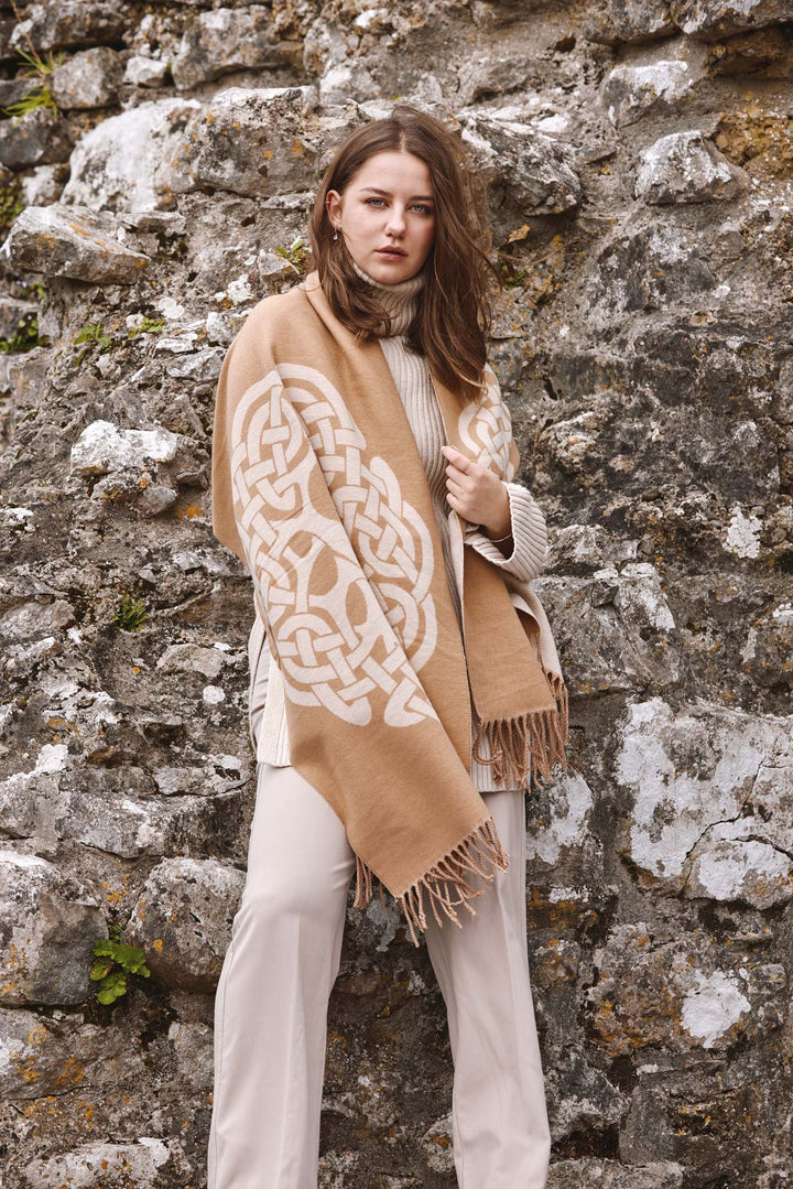 Celtic Supersoft Jacquard Scarf Celtic Super Soft Scarves: Embrace Tradition in Style | Luxurious Scarf