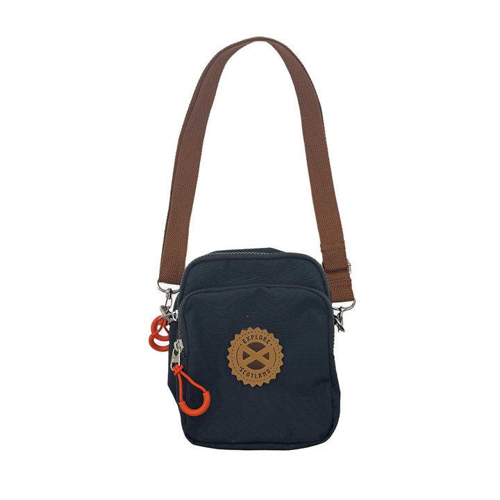 Scotland PU Patch Crossbody Bag