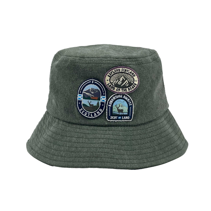 Big Country Scotland Patch Bucket Hat