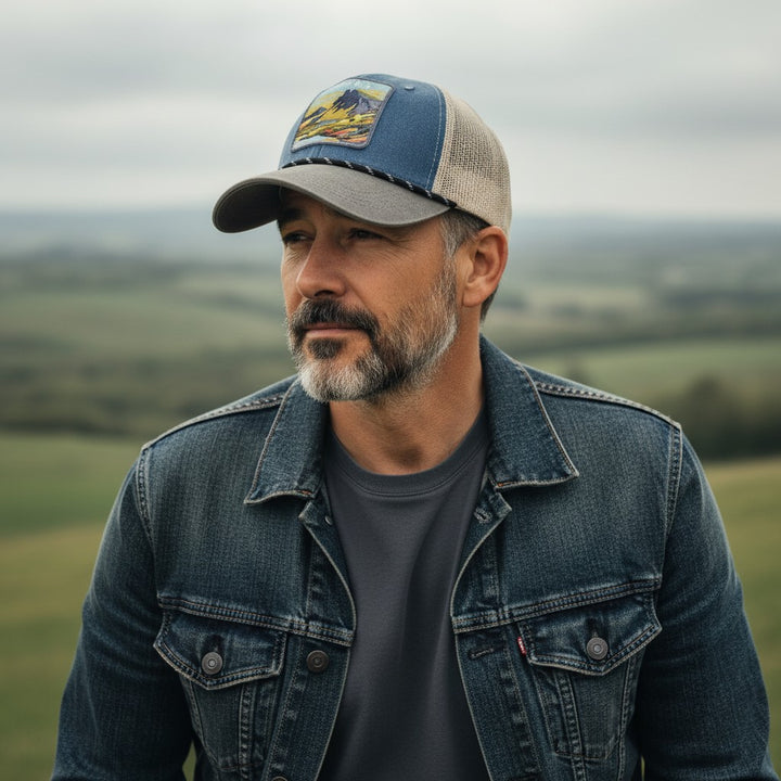 Scotland Big Patch Trucker Cap