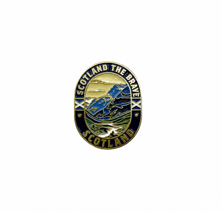 Scotland Enamel Pin Badge