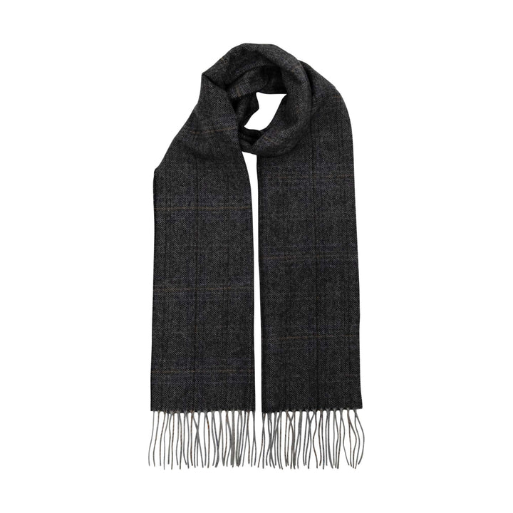 Pure Wool Herringbone Scarf