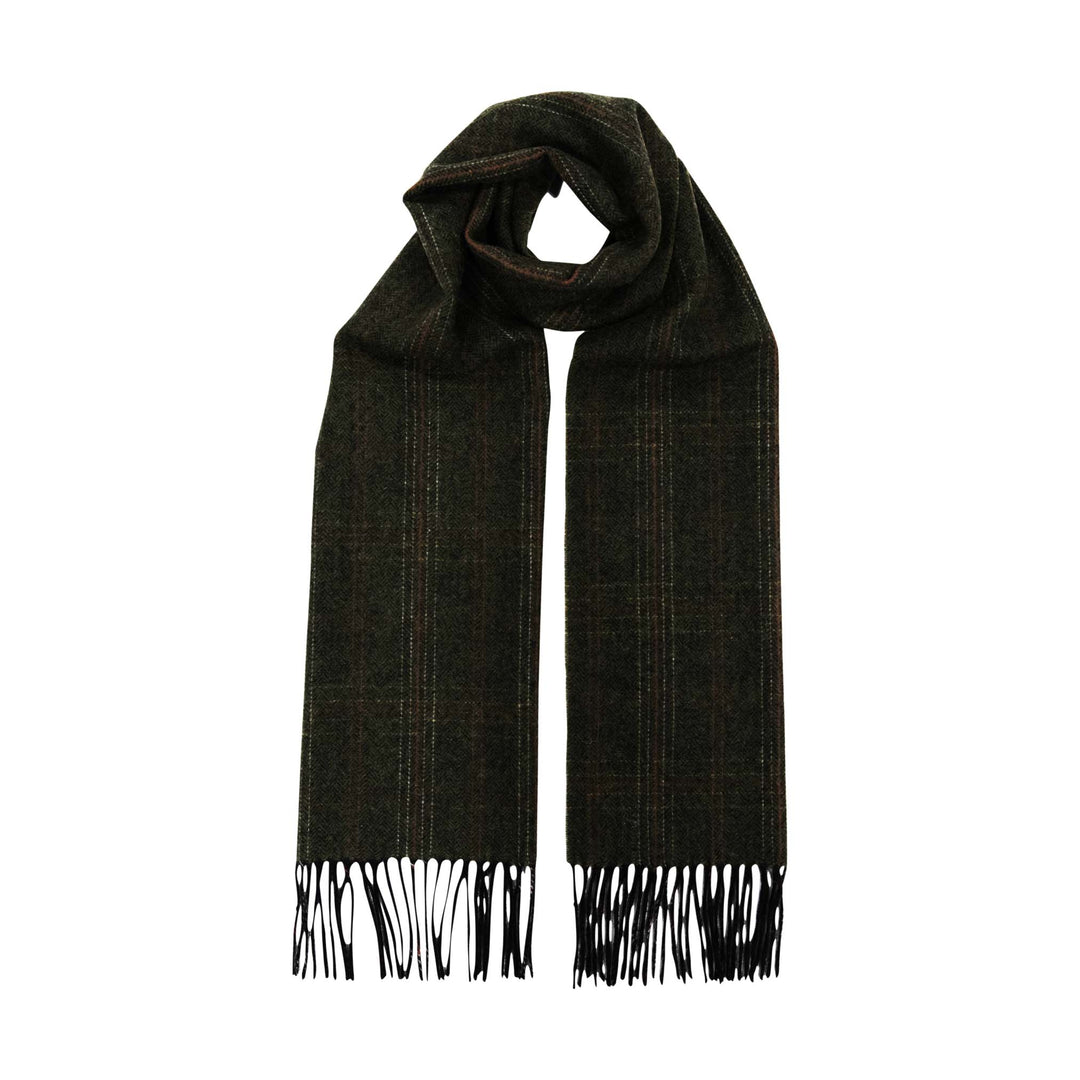 Pure Wool Herringbone Scarf