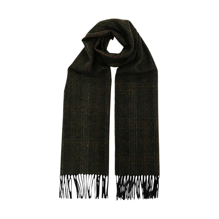 Pure Wool Herringbone Scarf