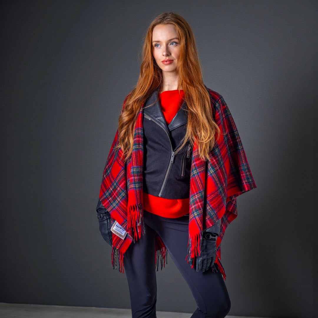 Pure Wool Tartan Serape