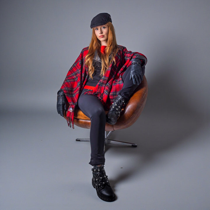 Pure Wool Tartan Serape