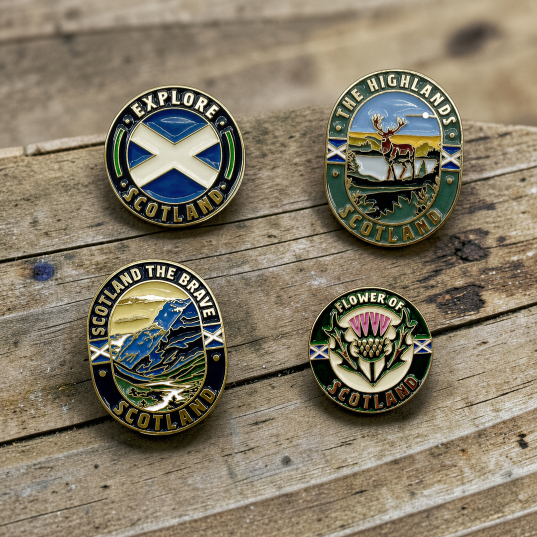 Scotland Enamel Pin Badge