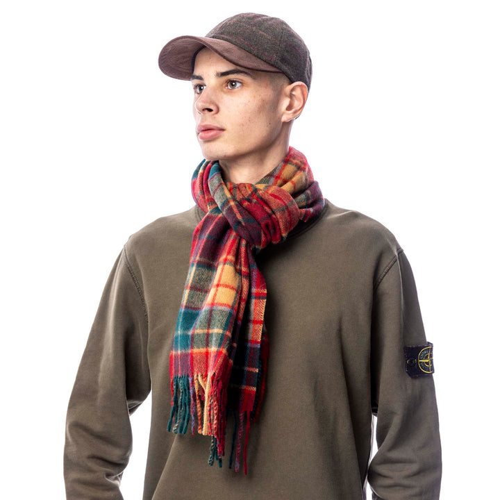 Tweed Suede Baseball Cap