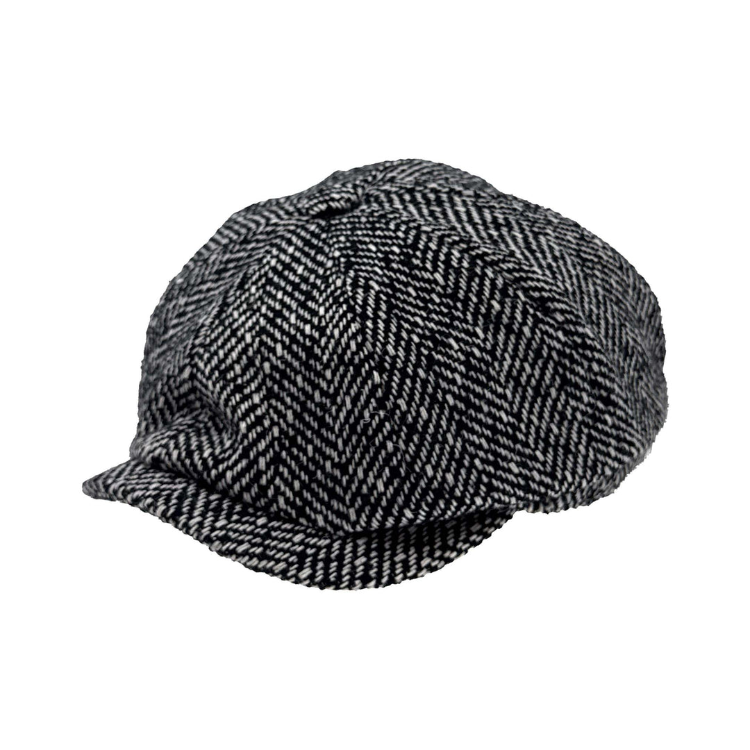 Newsboy Cap Chunky Herringbone