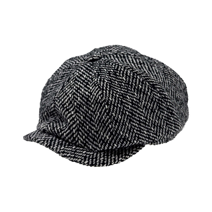Newsboy Cap Chunky Herringbone