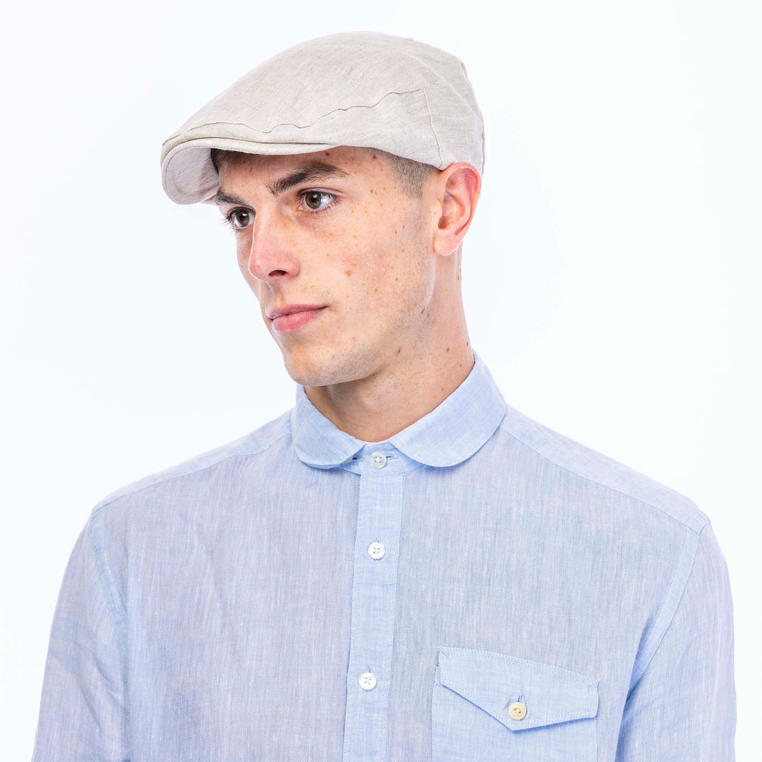 Lightweight Linen Panel Cap
