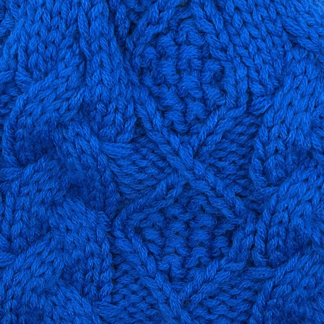 Aran Diamond Cable Aviemore Pom Pom Hat