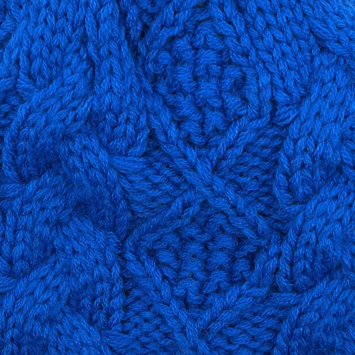 Aran Diamond Cable Aviemore Pom Pom Hat