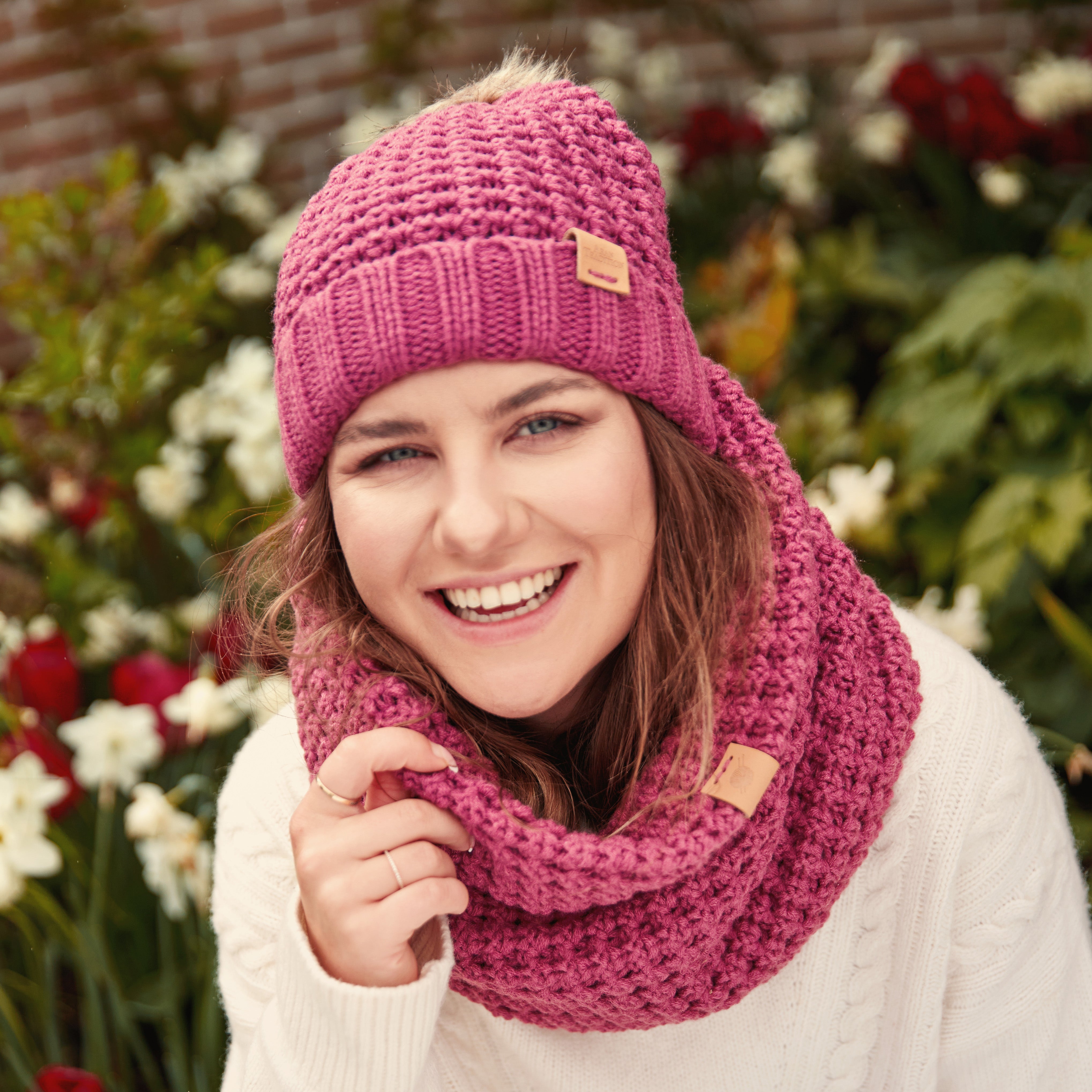 Aran bobble deals hat