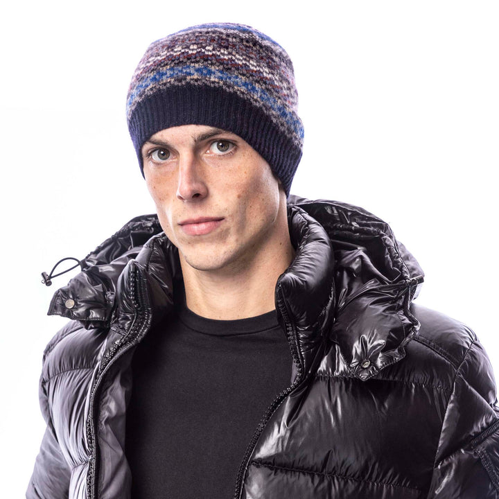 Fair-isle Lambswool Beanie