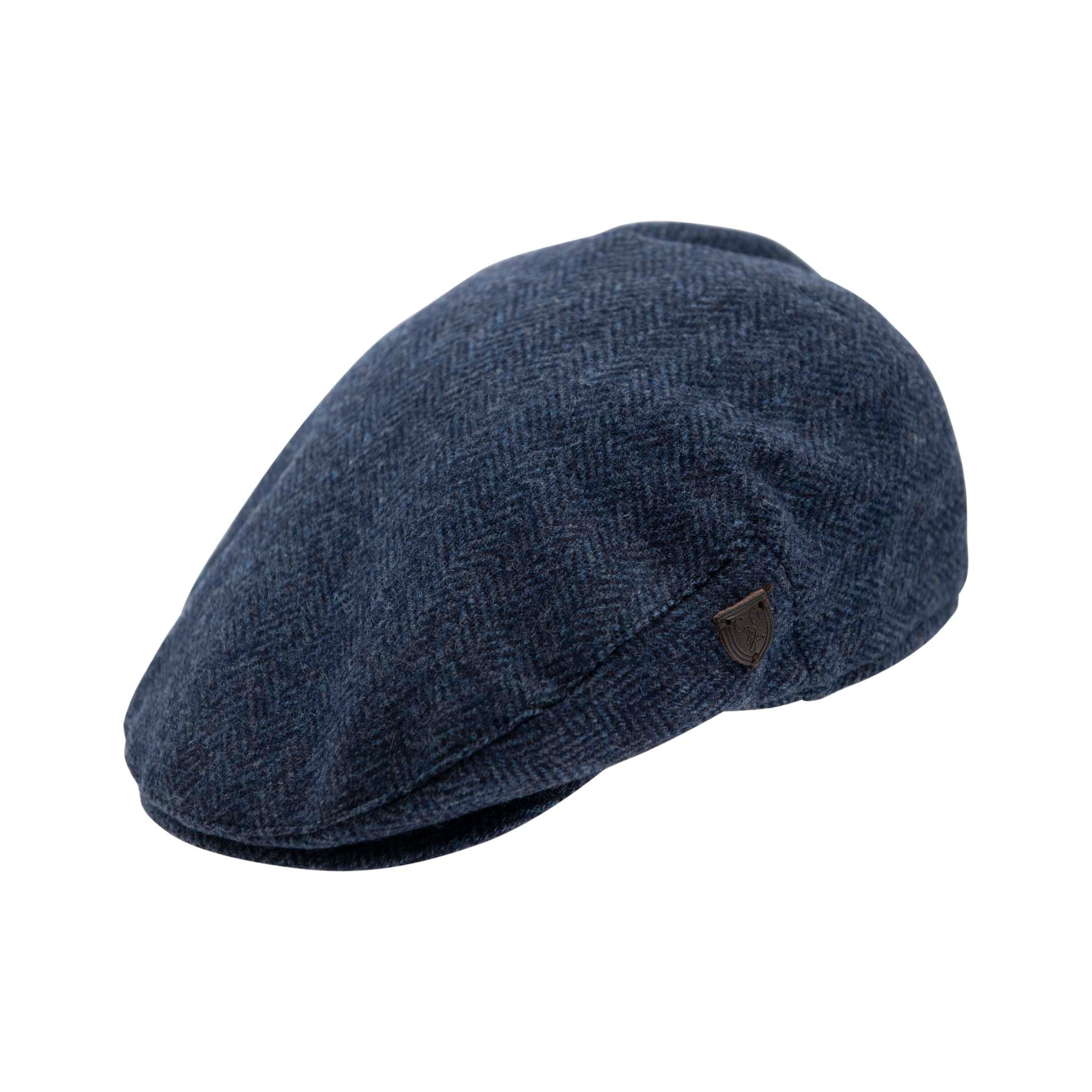 Blue Herringbone / Small