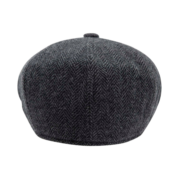Carlyle Heath Jumbo Herringbone Newsboy Cap