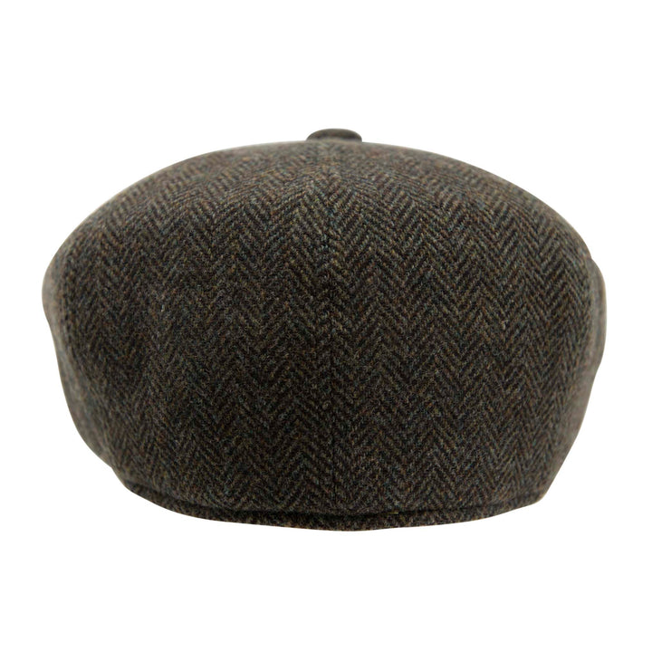 Carlyle Heath Jumbo Herringbone Newsboy Cap