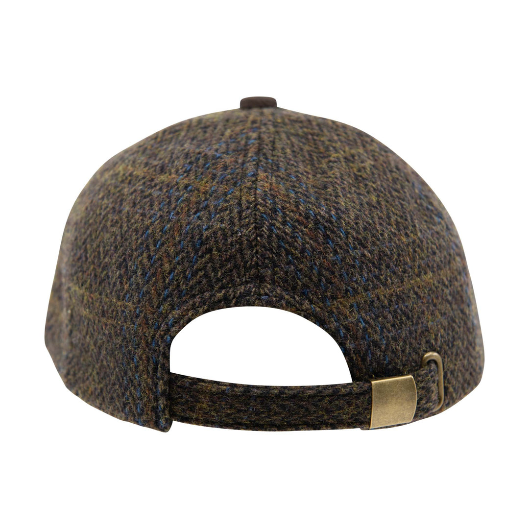 Tweed Suede Baseball Cap
