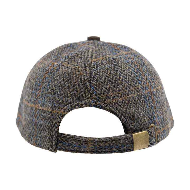 Tweed Suede Baseball Cap