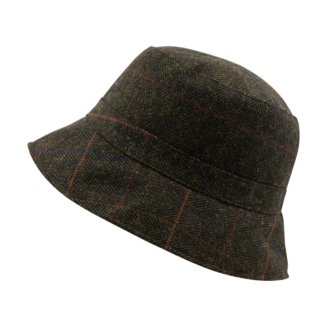Women's Reversible Tweed Bucket Hat