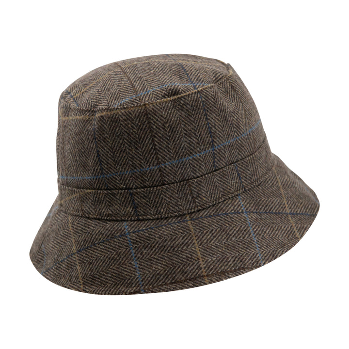 Women's Reversible Tweed Bucket Hat