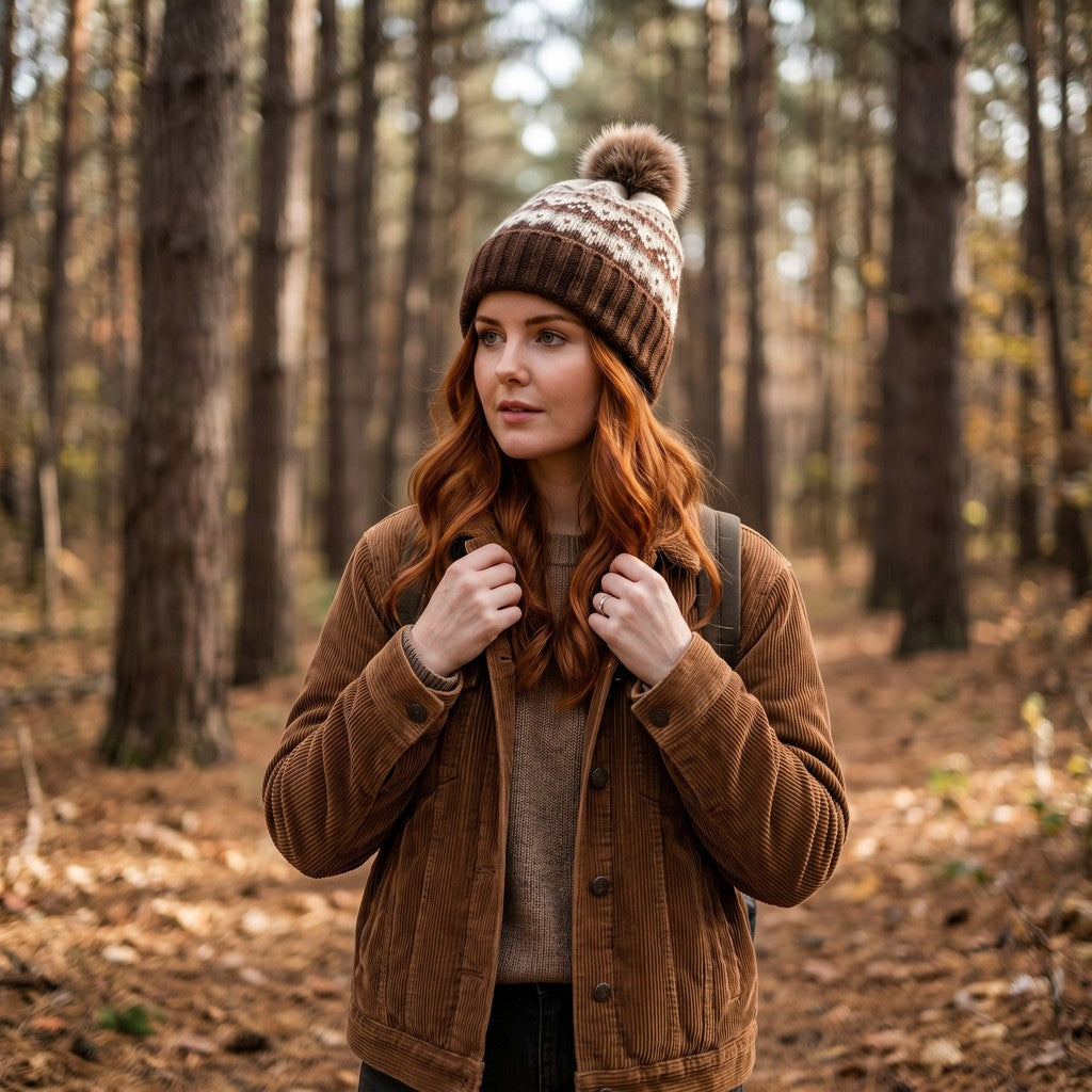 Fairisle Bobble Hat