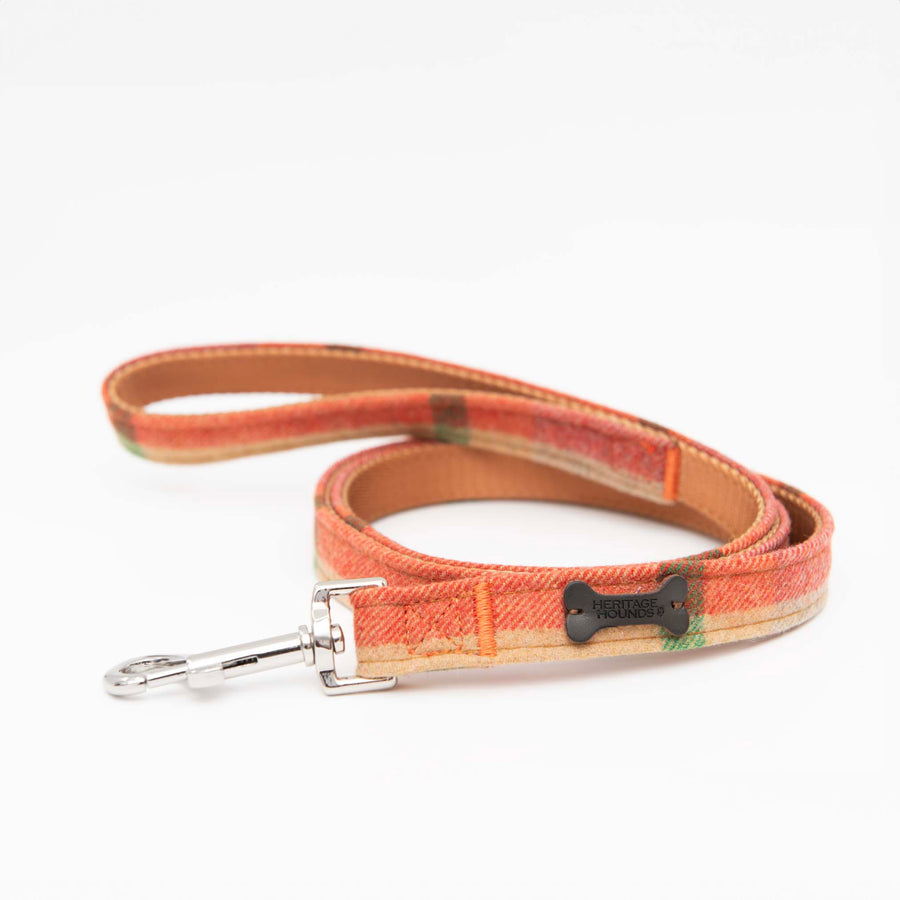 Heritage Hounds Tartan Dog Lead and Collar Set