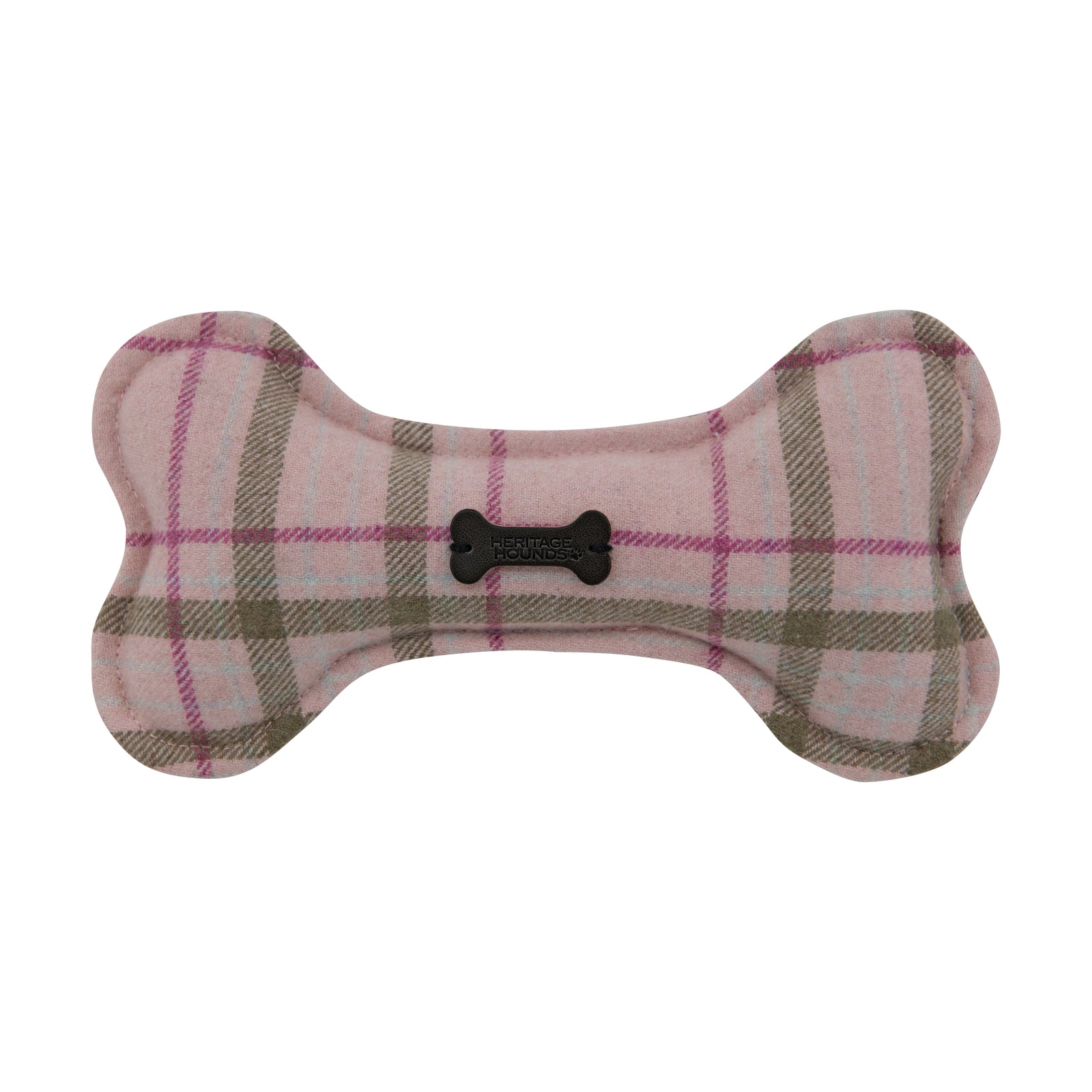Heritage Hounds Tartan Dog Bone Plush Toy