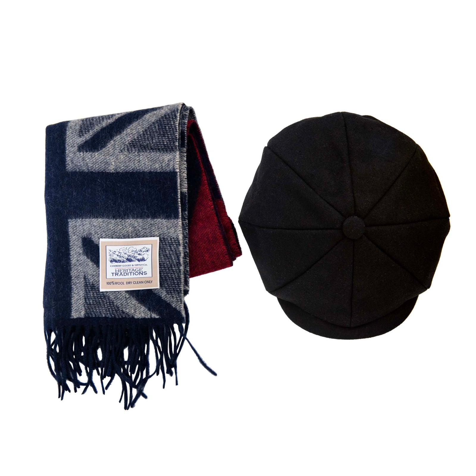 True Brit Heritage Gift Box: Carlyle Newsboy Cap Gift Box