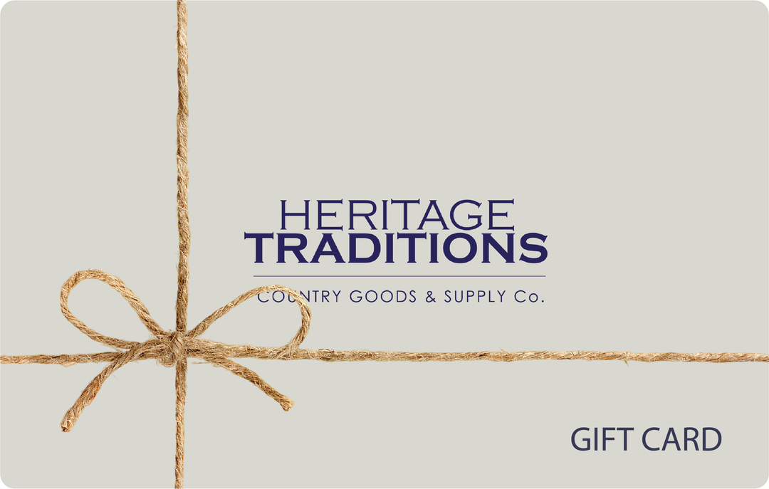 Heritage Traditions Gift Card