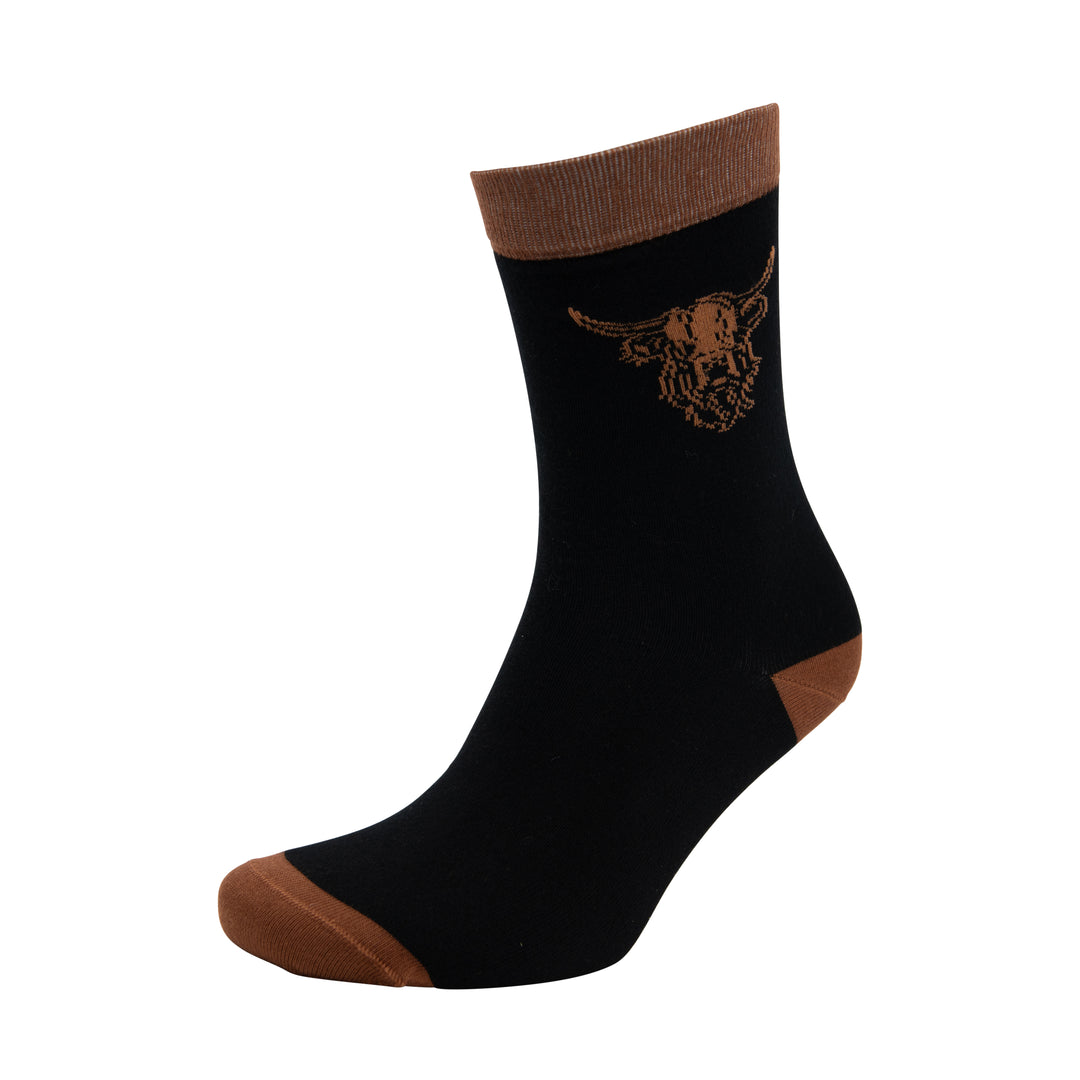 Heilan Coo Gents Bamboo Socks Black